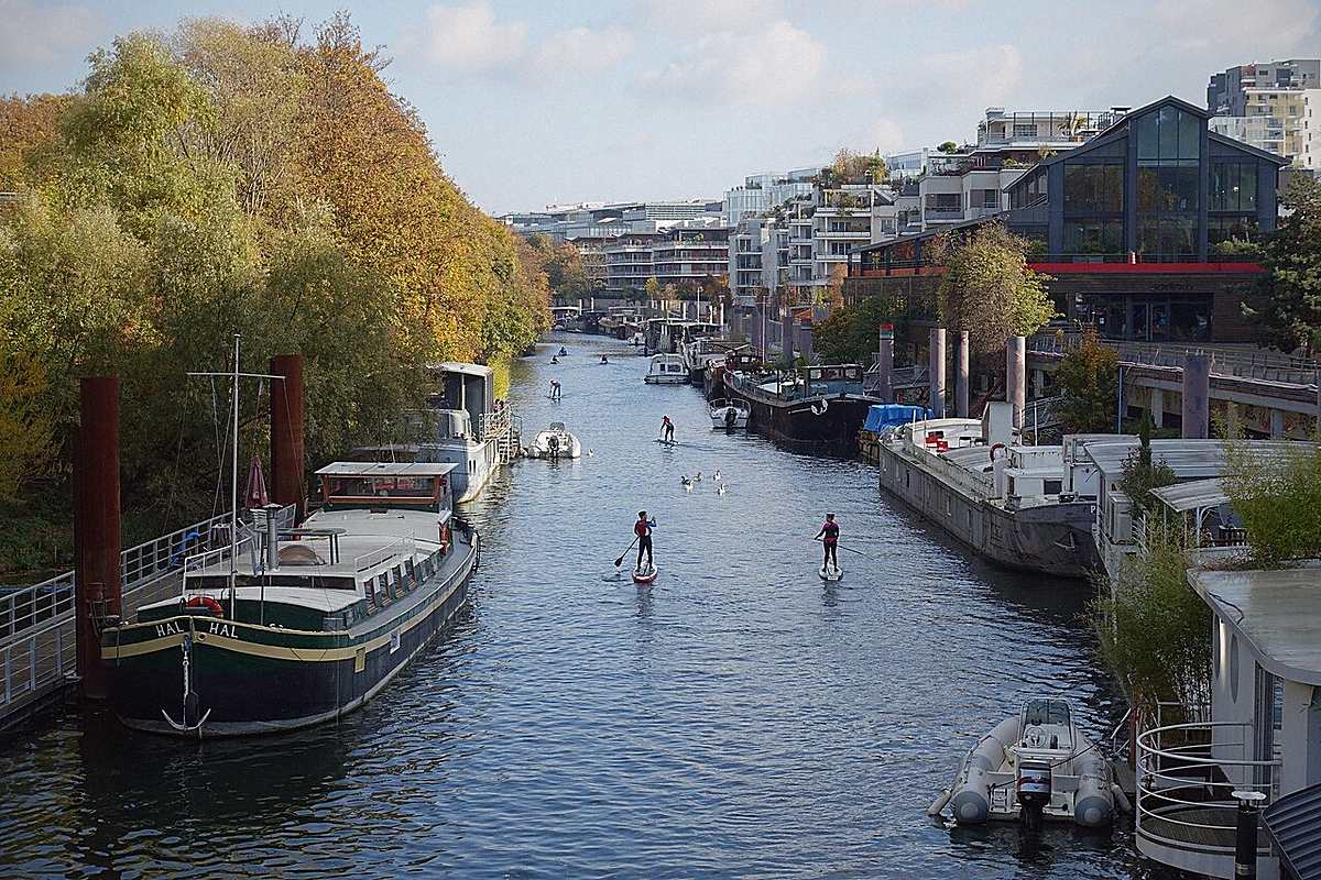 Petit bras, à Issy-les-Moulineaux
