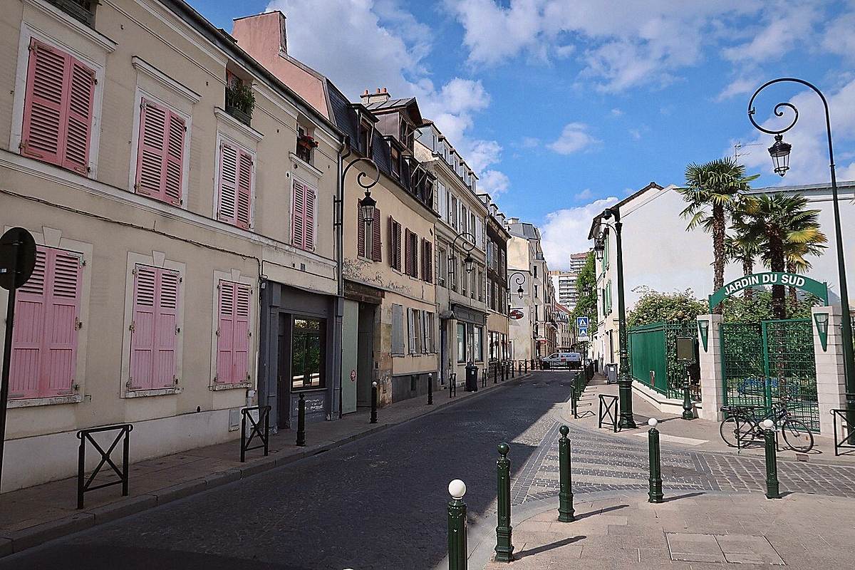 Rue voltaire de Puteaux, photographie de la commune